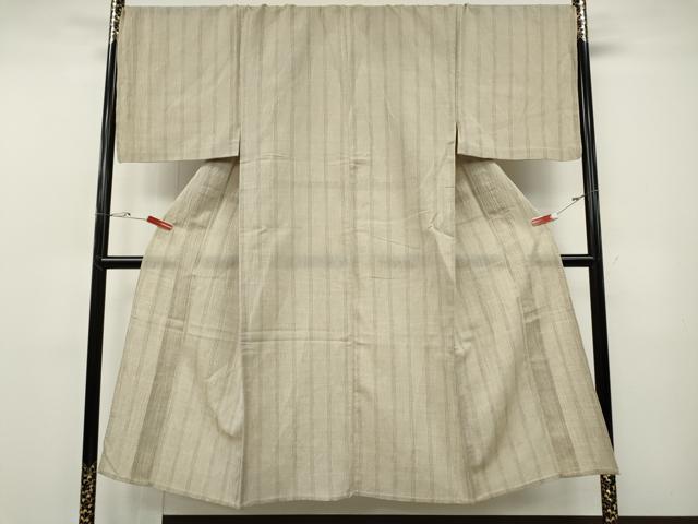 平和屋着物＊夏物 男性 小紋 間道 綿麻 逸品 CABF3548ut