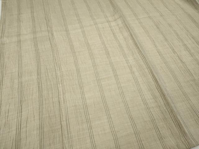 平和屋着物＊夏物 男性 小紋 間道 綿麻 逸品 CABF3548ut