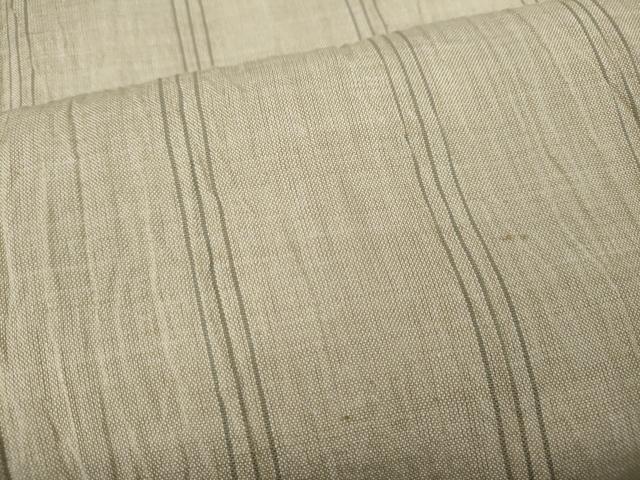 平和屋着物＊夏物 男性 小紋 間道 綿麻 逸品 CABF3548ut