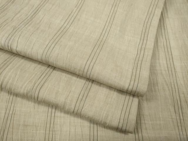 平和屋着物＊夏物 男性 小紋 間道 綿麻 逸品 CABF3548ut
