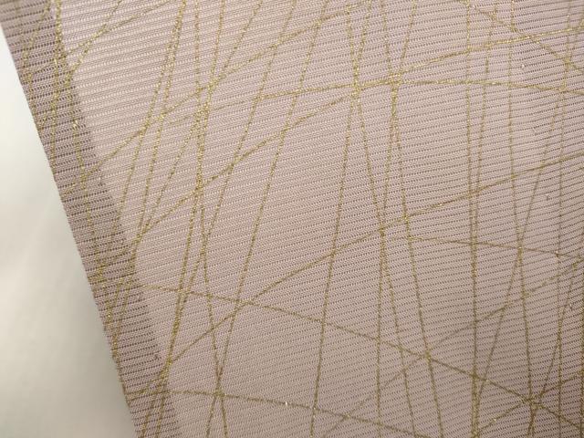 平和屋着物＊夏物 訪問着 絽 紗 刺繍 流水草花文 暈し染め 金彩 正絹 逸品 CABF3551ut