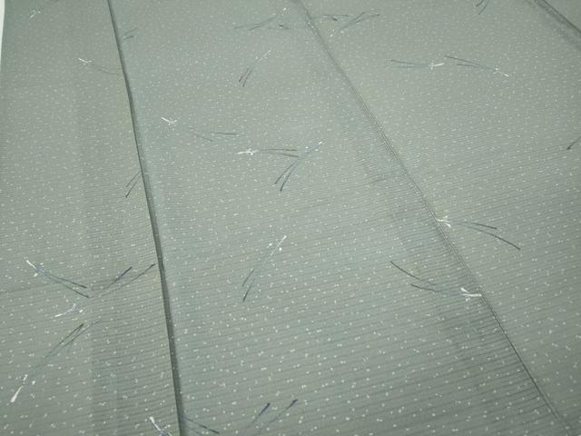 平和屋着物＊夏物 小紋 絽 こぼれ松葉 洗える着物 CABF3556ut