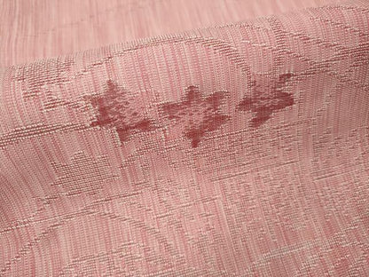 平和屋着物＊夏物 小紋 紗紬 流水草花紋紗 正絹 逸品 CABF3565ut