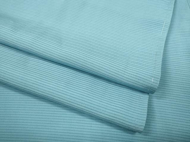 平和屋着物＊夏物 色無地 絽 空色 正絹 逸品 CABF3566ut