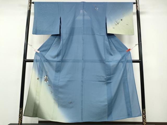 平和屋着物＊夏物 訪問着 絽 童子遊び 暈し染め 正絹 逸品 CABF3568ut