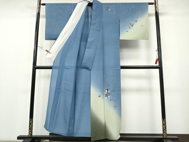 平和屋着物＊夏物 訪問着 絽 童子遊び 暈し染め 正絹 逸品 CABF3568ut