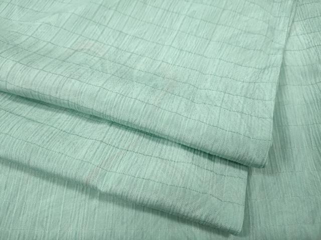 平和屋着物＊夏物 小紋 絽 墨流し文様 洗える着物 CABF3569ut