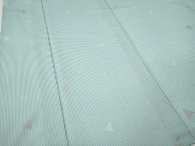 平和屋着物▽小紋　単衣　吉祥花文　洗える着物　CABF3577ut