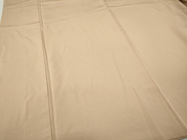 平和屋着物●上質な色無地　洗柿色　小田急百貨店扱い　正絹　逸品　CABF3583ut