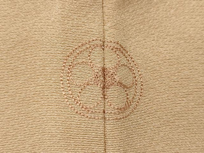 平和屋着物●上質な色無地　洗柿色　小田急百貨店扱い　正絹　逸品　CABF3583ut
