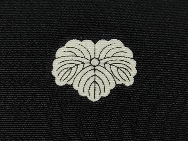 平和屋着物●豪華黒留袖　友禅　作家物　風景草木文　正絹　逸品　CABF3585ut