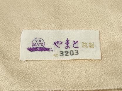 平和屋着物●ジャパンオートクチュール　渡辺雪三郎　訪問着　手描き　舞花びら　やまと誂製　正絹　逸品　CABF3588ut