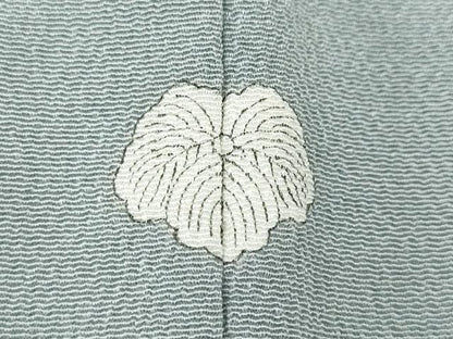 平和屋着物●豪華色留袖　作家物　手描き　駒刺繍　流水枝花文　金彩　鬼しぼ縮緬　正絹　逸品　CABF3590ut