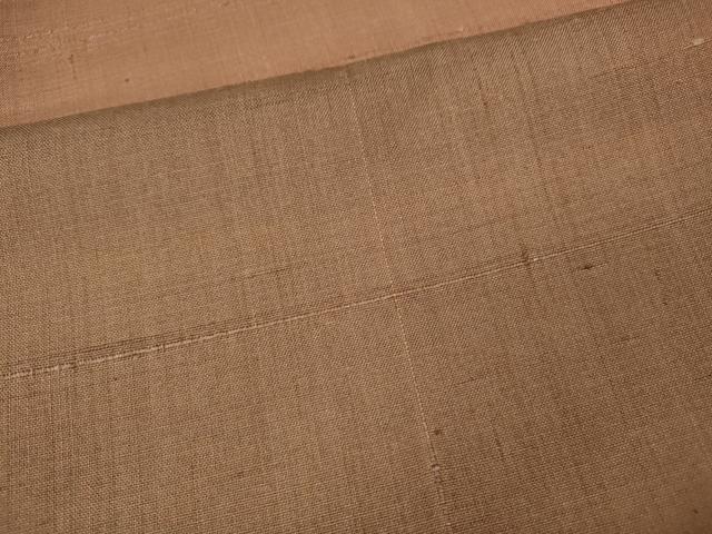 平和屋着物●上質な紬　作家物　横段文　正絹　逸品　CABF3596ut