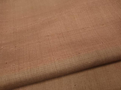平和屋着物●上質な紬　作家物　横段文　正絹　逸品　CABF3596ut