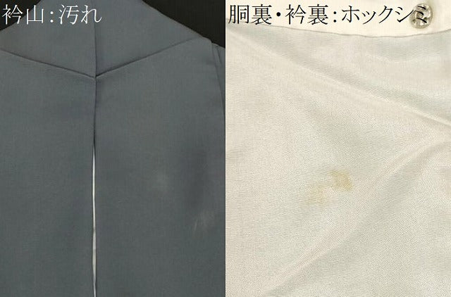 平和屋着物■訪問着 鴛鴦草花文 暈し染め 正絹 逸品 CABF3615ev