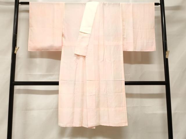 平和屋着物■長襦袢 無双仕立て 枝花文 暈し染め 正絹 逸品 CABF3618ev