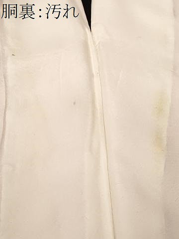 平和屋着物■訪問着　刺繍　亀甲檜扇花文　青海波地紋　暈し染め　正絹　逸品　CABF3636ev