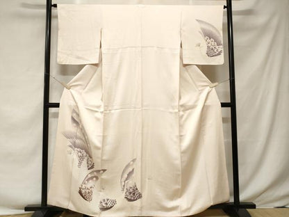 平和屋着物■訪問着　孔雀文　暈し染め　正絹　逸品　CABF3658ev
