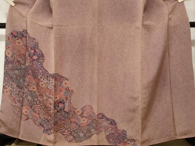 平和屋着物■訪問着　辻が花　正絹　逸品　CABF3663ev