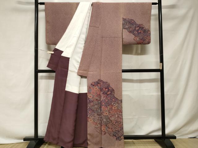 平和屋着物■訪問着　辻が花　正絹　逸品　CABF3663ev