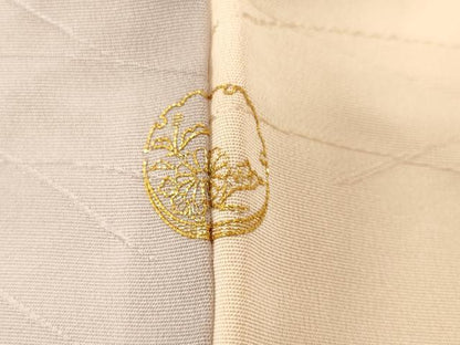 平和屋着物■豪華色留袖 総刺繍 駒刺繍 几帳舞楓文 霞文 暈し染め 金糸 正絹 逸品 CABF3673ev