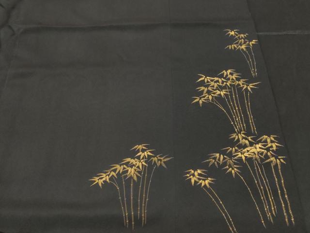 平和屋着物■豪華黒留袖 御所解文 暈し染め 金彩 正絹 逸品 CABF3676ev