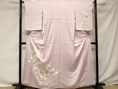 平和屋着物■訪問着 刺繍 枝花文 金彩 正絹 逸品 CABF3677ev