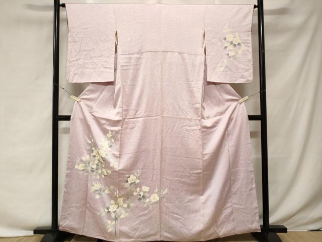 平和屋着物■訪問着 刺繍 枝花文 金彩 正絹 逸品 CABF3677ev