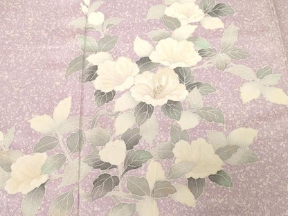 平和屋着物■訪問着 刺繍 枝花文 金彩 正絹 逸品 CABF3677ev