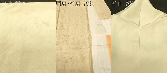 平和屋着物■訪問着 手描き 枝花文 暈し染め 金彩 正絹 逸品 CABF3690ev