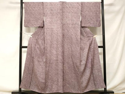 平和屋着物■大変加工の良い総絞り小紋 正絹 逸品 CABF3699ev