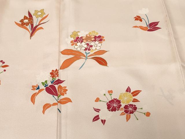 平和屋着物■訪問着 刺繍 枝花文 金彩 正絹 逸品 CABF3751ev