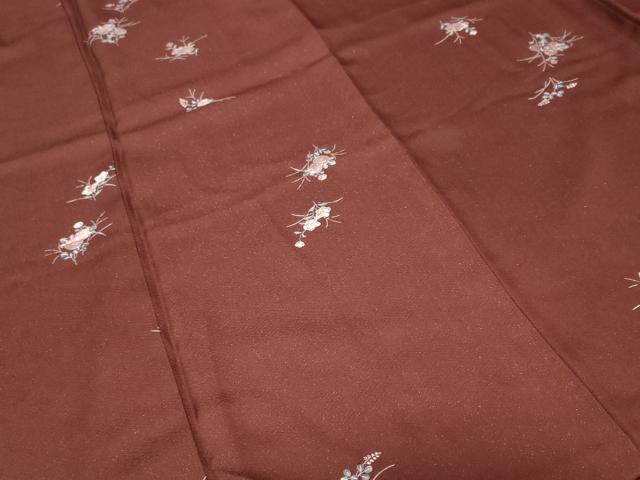 平和屋着物■上質な小紋 枝万寿菊文 金彩 正絹 逸品 CABF3761ev