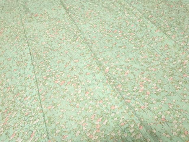 平和屋着物■小紋　枝花文　洗える着物　CABF3781ev