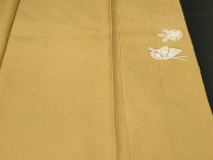 平和屋着物■訪問着 エ霞地紙松花文 暈し染め 金銀彩 正絹 逸品 CABF3795ev