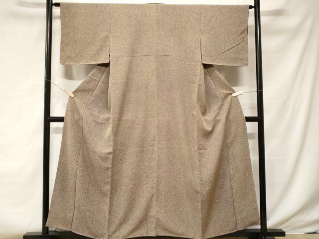 平和屋着物■上質な小紋 霞文 正絹 逸品 未使用 CABF3802ev