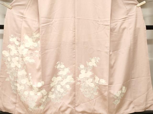 平和屋着物■訪問着 刺繍 枝花文 正絹 逸品 CABF3808ev