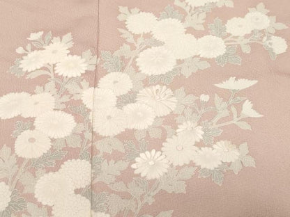 平和屋着物■訪問着 刺繍 枝花文 正絹 逸品 CABF3808ev
