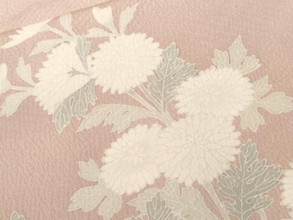 平和屋着物■訪問着 刺繍 枝花文 正絹 逸品 CABF3808ev