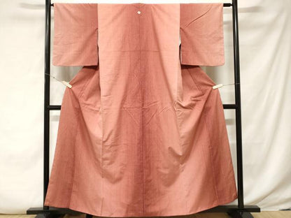 平和屋着物■上質な紬　霞文　正絹　逸品　CABF3810ev