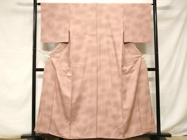 平和屋着物■上質な小紋　作家物　霞文　正絹　逸品　CABF3821ev