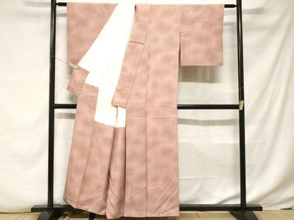 平和屋着物■上質な小紋　作家物　霞文　正絹　逸品　CABF3821ev