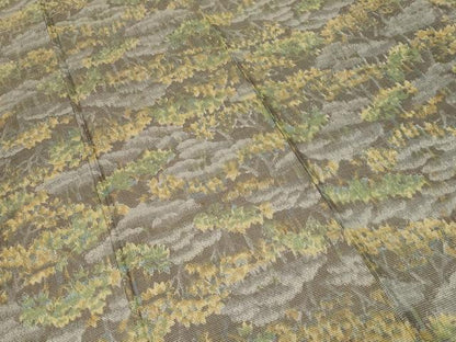 平和屋着物■上質な紬　樹林文　正絹　逸品　CABF3826ev