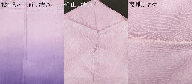 平和屋着物■訪問着　流水文　暈し染め　正絹　逸品　CABF3833ev