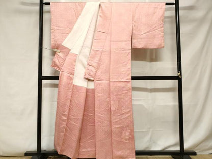 平和屋着物■色留訪問着　青海波地紋　霞文　暈し染め　正絹　逸品　CABF3834ev