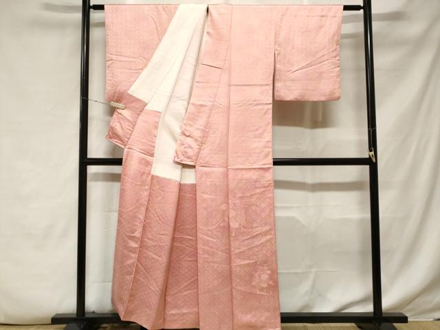 平和屋着物■色留訪問着　青海波地紋　霞文　暈し染め　正絹　逸品　CABF3834ev