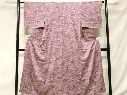 平和屋着物■上質な小紋　吉祥文　正絹　逸品　CABF3836ev