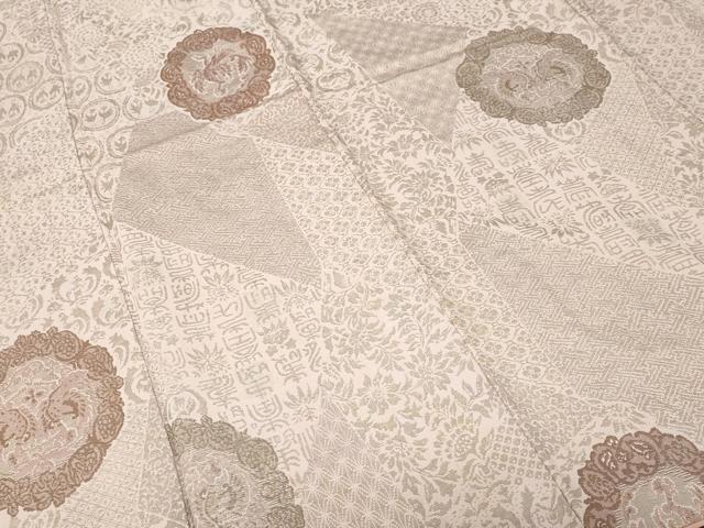 平和屋着物■上質な小紋　正絹　逸品　CABF3845ev