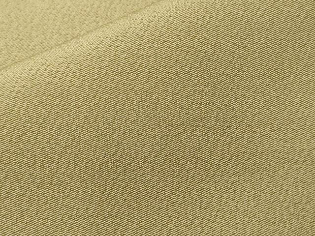 平和屋着物■上質な色無地　枯色　正絹　逸品　CABF3858ev